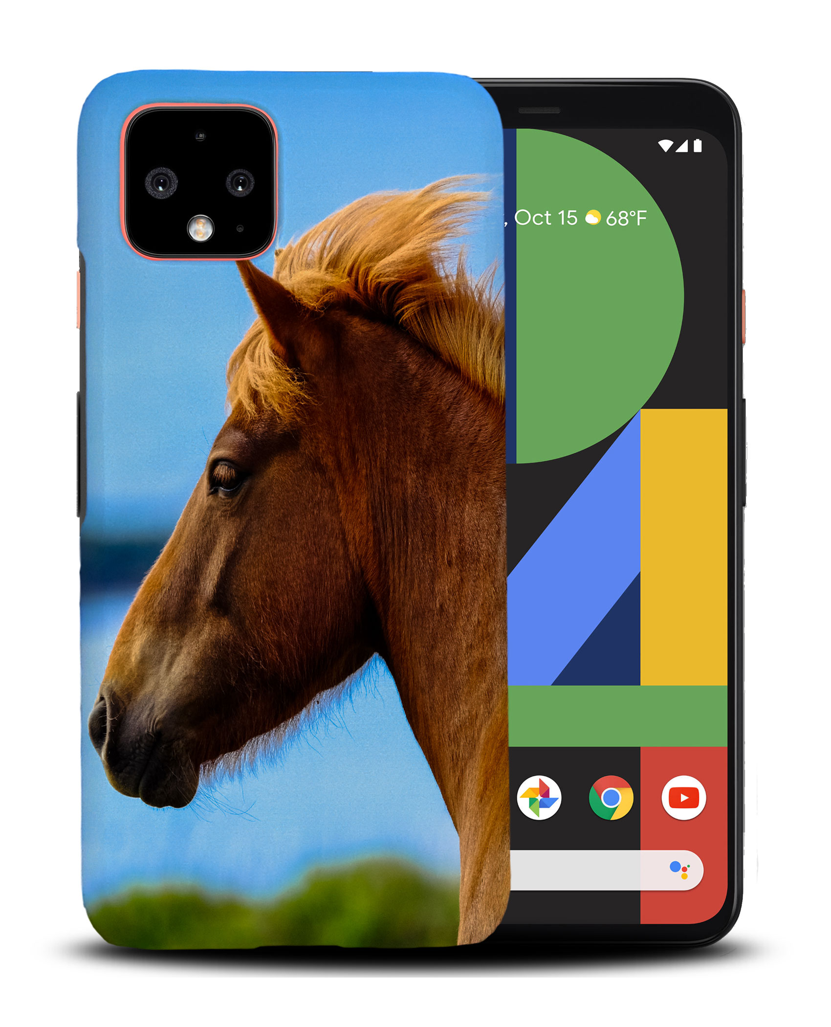 CASE COVER FOR GOOGLE PIXEL|BEAUTIFUL BROWN HORSE HEAD - Picture 4 of 11