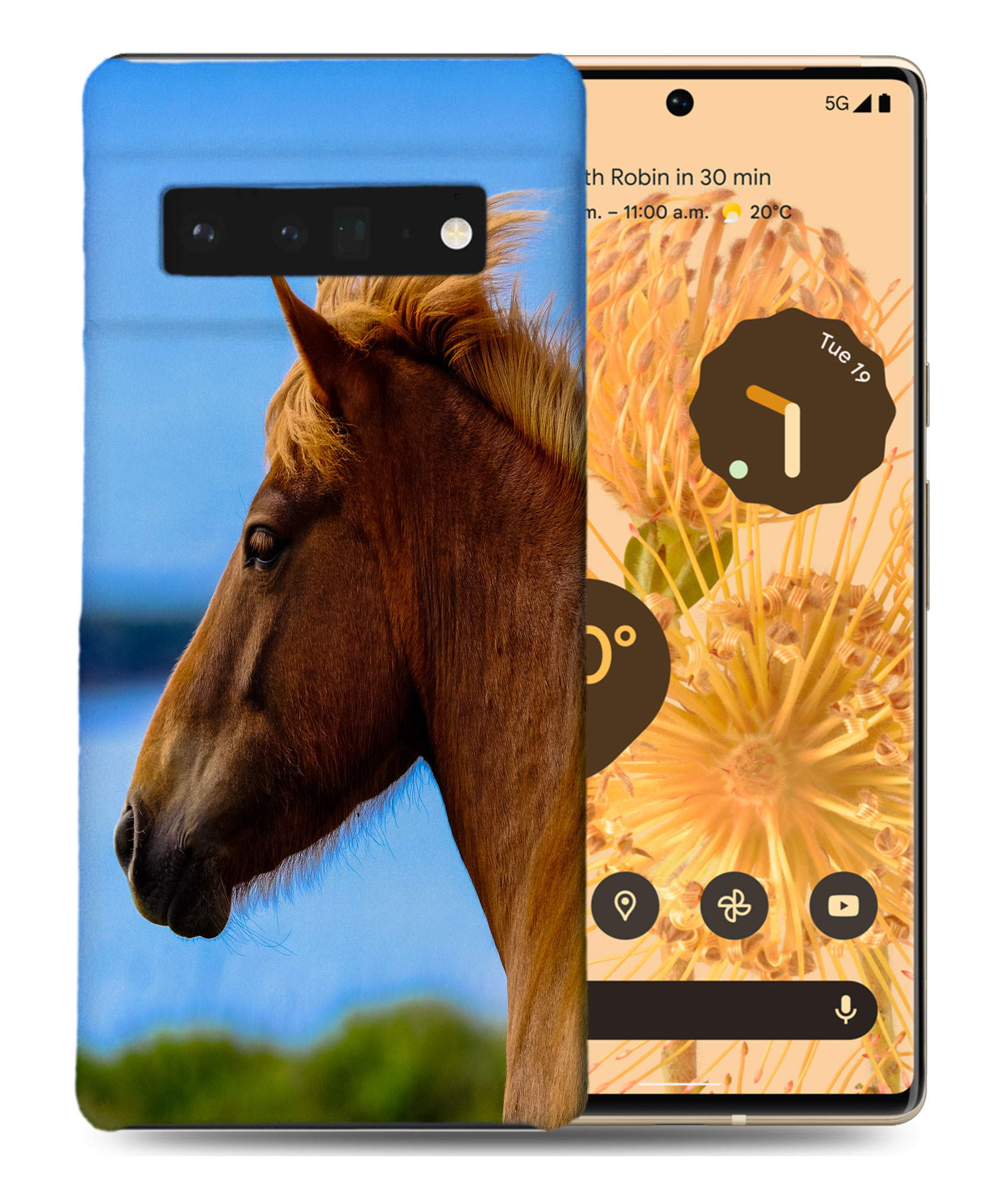 CASE COVER FOR GOOGLE PIXEL|BEAUTIFUL BROWN HORSE HEAD - Picture 2 of 11