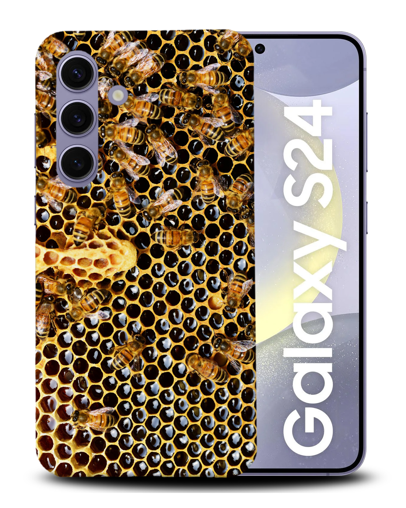CASE COVER FOR SAMSUNG GALAXY|SWARM OF BEES IN HONEY COMB #1 - Picture 4 of 25