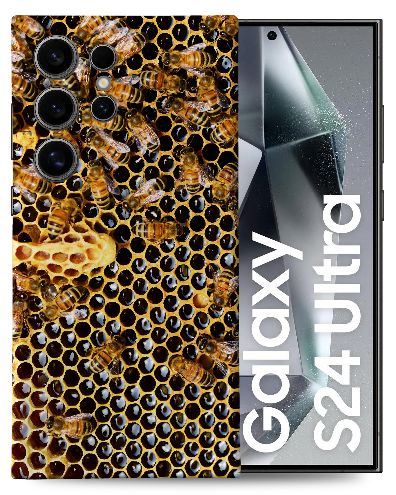 CASE COVER FOR SAMSUNG GALAXY|SWARM OF BEES IN HONEY COMB #1 - Picture 2 of 25