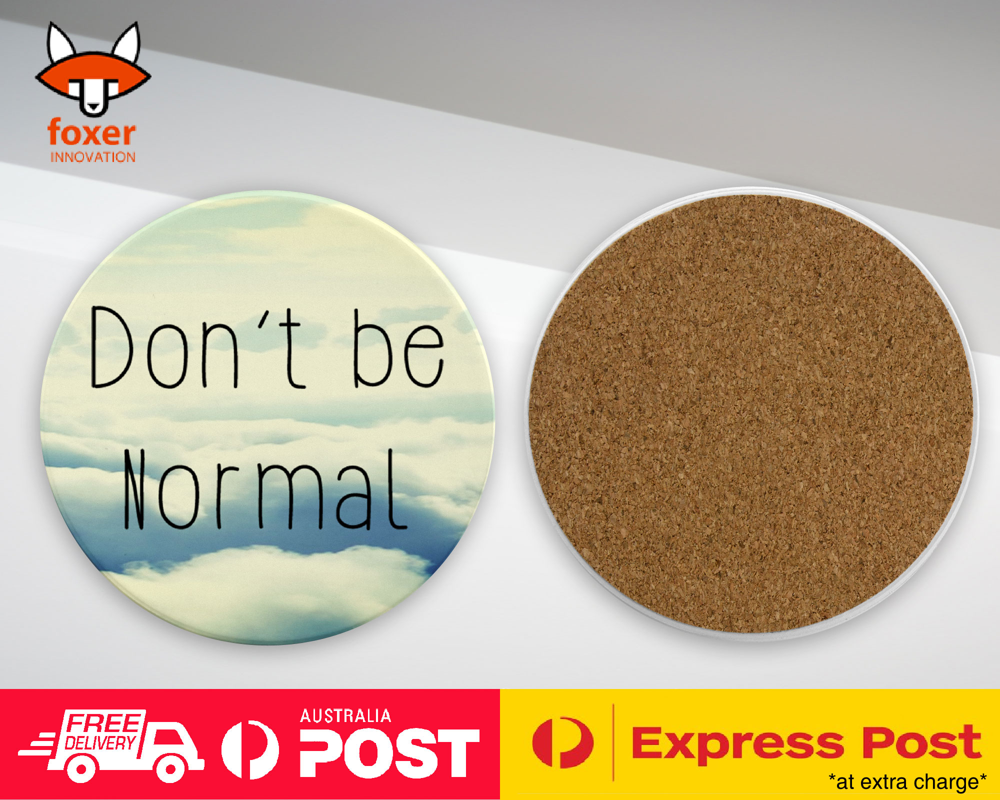 COASTER COFFEE DRINKING MAT|HIPSTER POSITIVE QUOTE #28