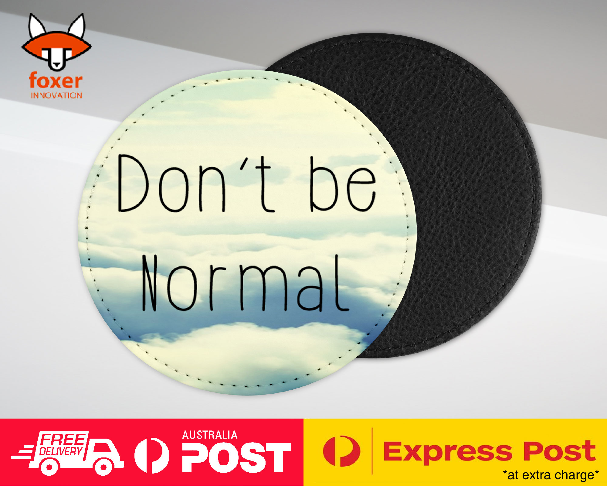 COASTER COFFEE DRINKING MAT|HIPSTER POSITIVE QUOTE #28