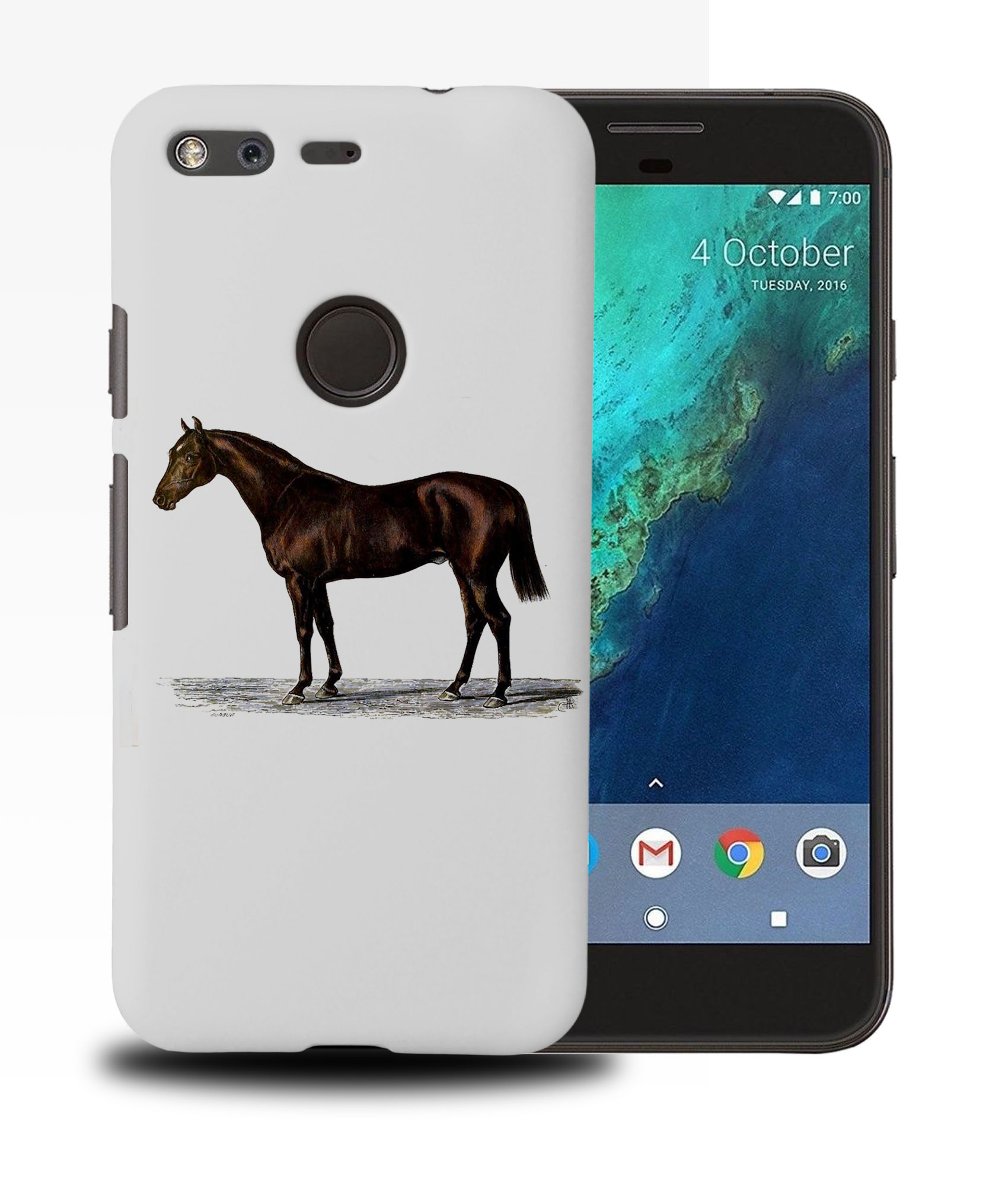 CASE COVER FOR GOOGLE PIXEL|HORSE SKETCH ART - Picture 11 of 11