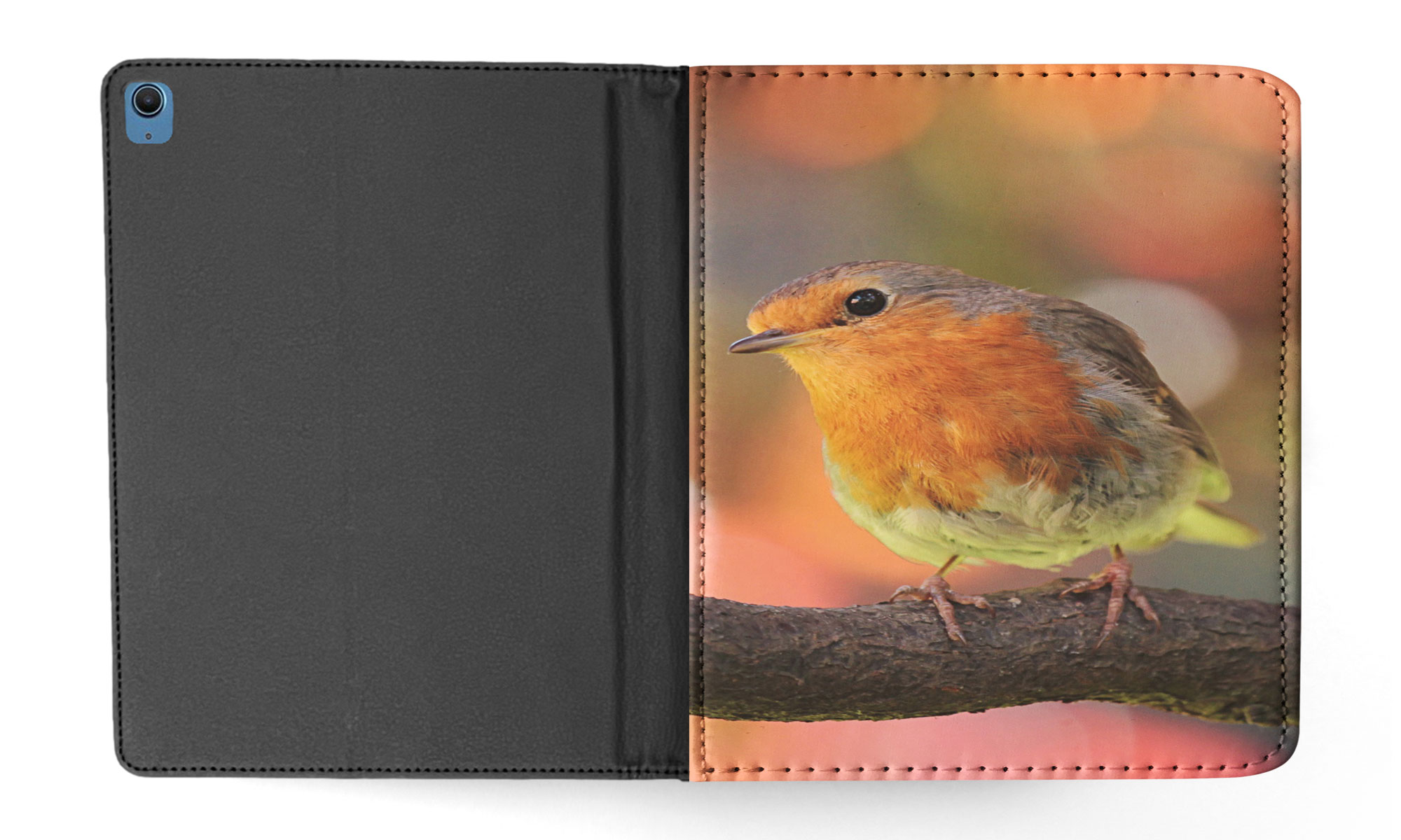 CASE COVER FOR APPLE IPAD|CUTE COLORFUL BIRD ON BRANCH - Imagen 14 de 55