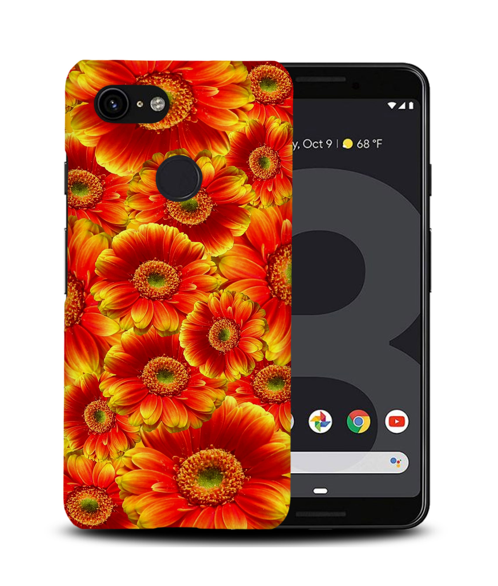 CASE COVER FOR GOOGLE PIXEL|RED AND YELLOW SUNFLOWER FLOWER - Picture 7 of 11