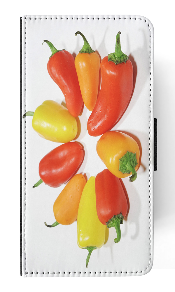 FLIP CASE FOR SAMSUNG GALAXY|YELLOW, RED AND ORANGE CAPSICUM - Picture 112 of 120