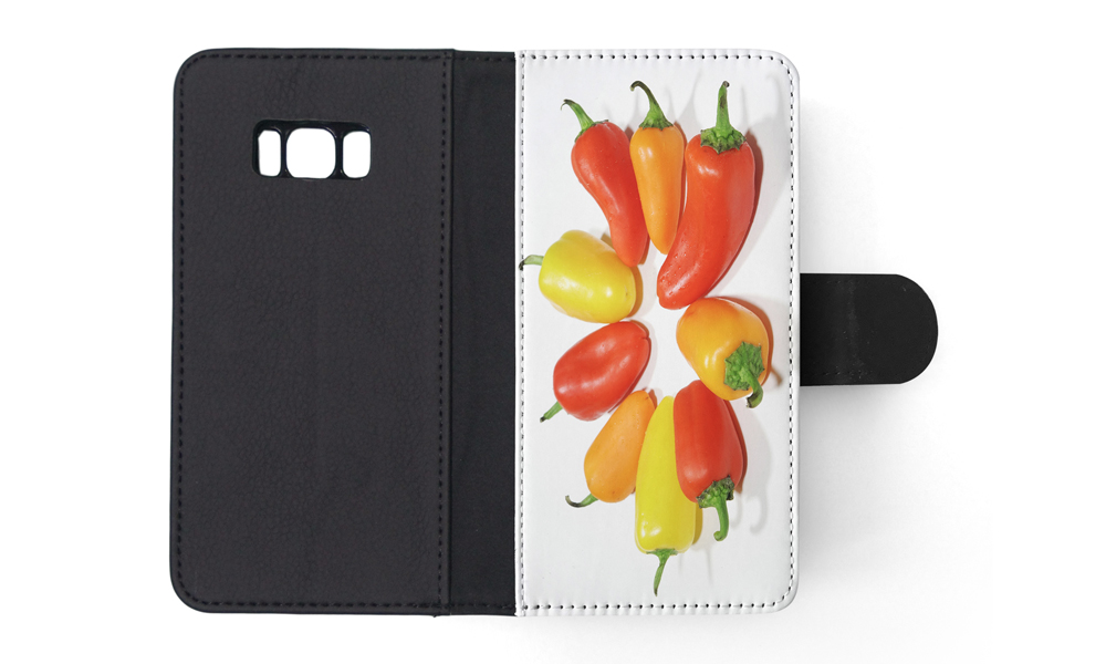 FLIP CASE FOR SAMSUNG GALAXY|YELLOW, RED AND ORANGE CAPSICUM - Picture 109 of 120