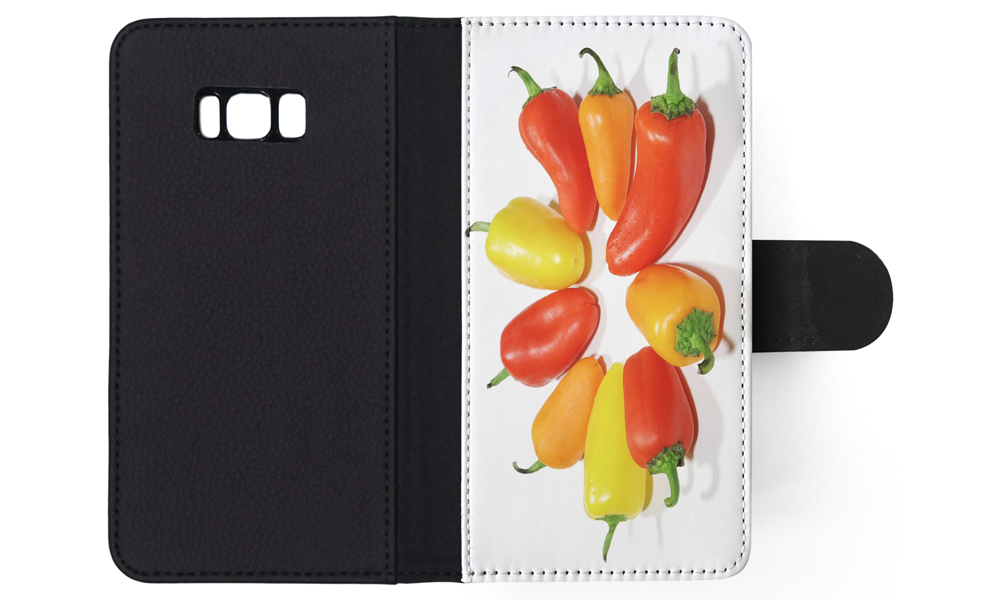 FLIP CASE FOR SAMSUNG GALAXY|YELLOW, RED AND ORANGE CAPSICUM - Picture 104 of 120