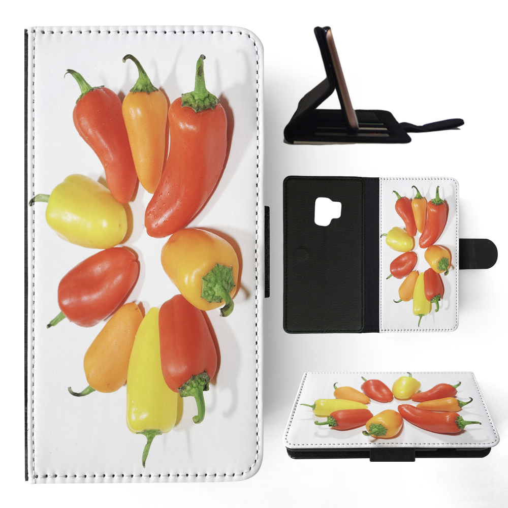 FLIP CASE FOR SAMSUNG GALAXY|YELLOW, RED AND ORANGE CAPSICUM - Picture 91 of 120