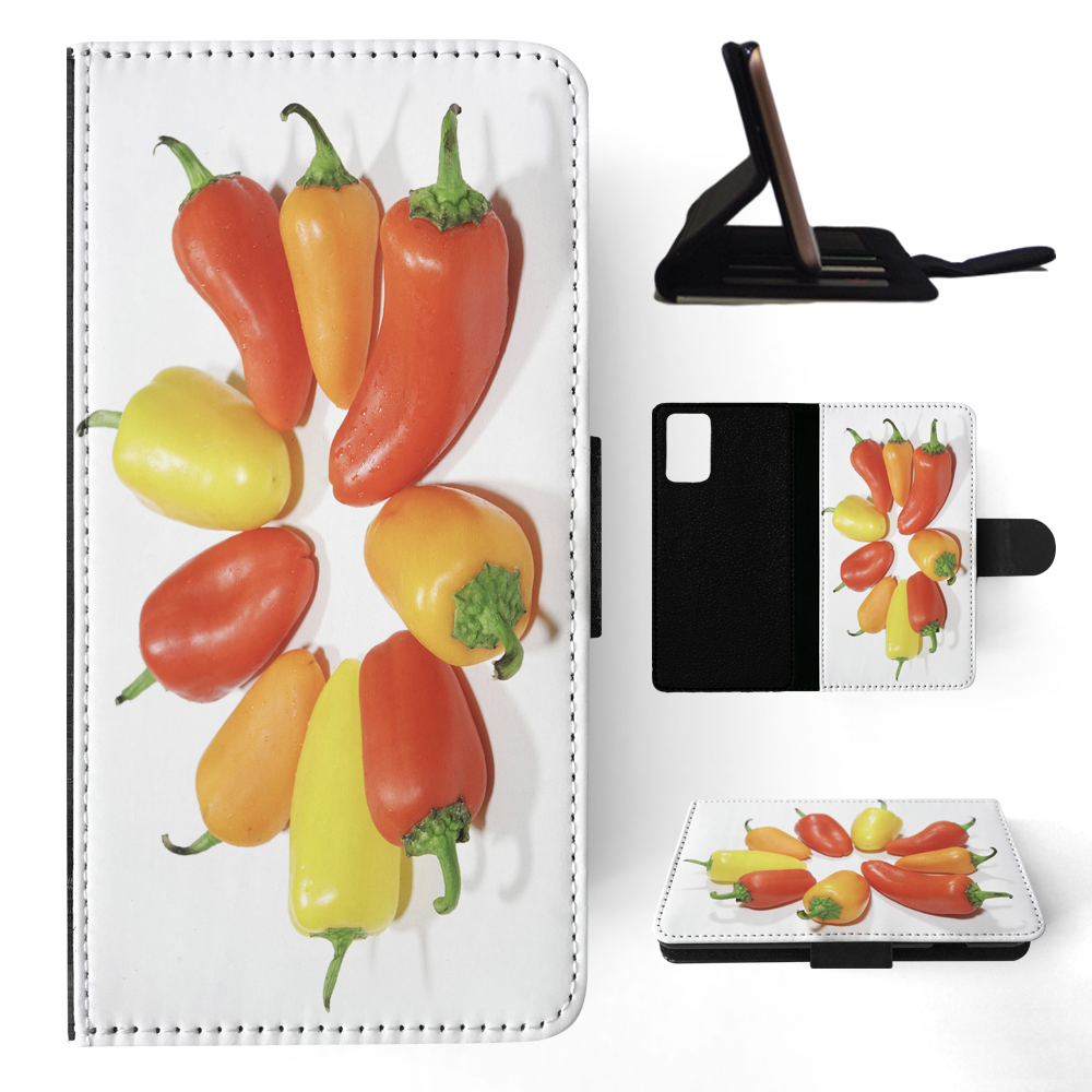 FLIP CASE FOR SAMSUNG GALAXY|YELLOW, RED AND ORANGE CAPSICUM - Picture 71 of 120