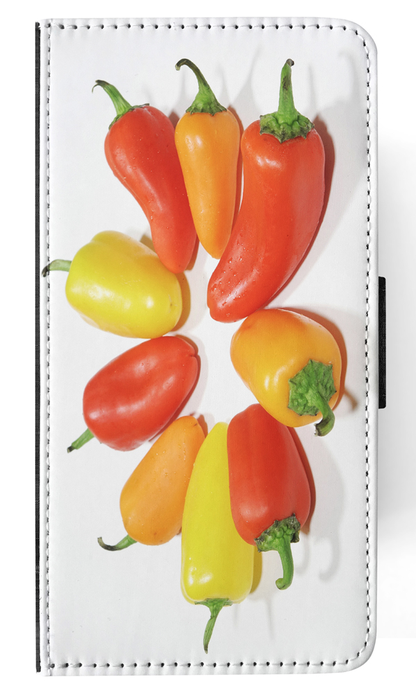 FLIP CASE FOR SAMSUNG GALAXY|YELLOW, RED AND ORANGE CAPSICUM - Picture 72 of 120