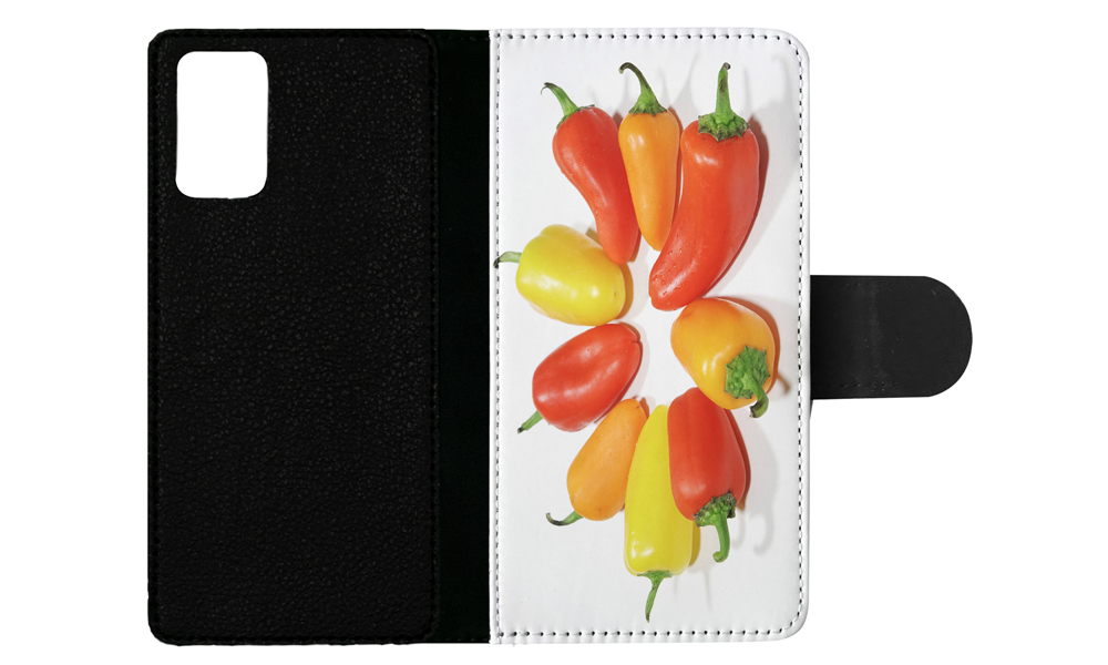 FLIP CASE FOR SAMSUNG GALAXY|YELLOW, RED AND ORANGE CAPSICUM - Picture 74 of 120