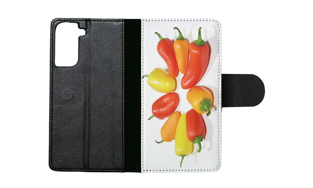 FLIP CASE FOR SAMSUNG GALAXY|YELLOW, RED AND ORANGE CAPSICUM - Picture 64 of 120