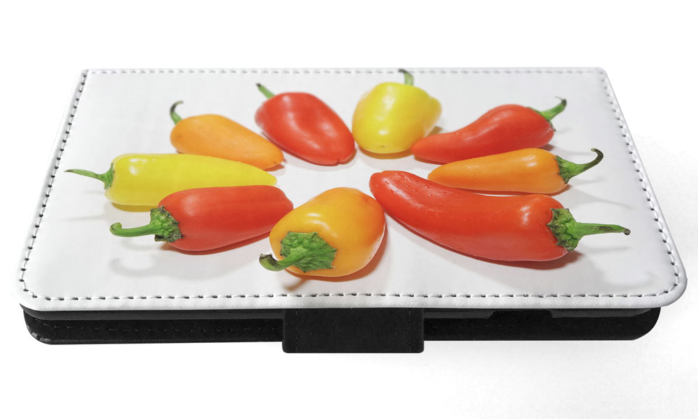 FLIP CASE FOR SAMSUNG GALAXY|YELLOW, RED AND ORANGE CAPSICUM - Picture 53 of 120