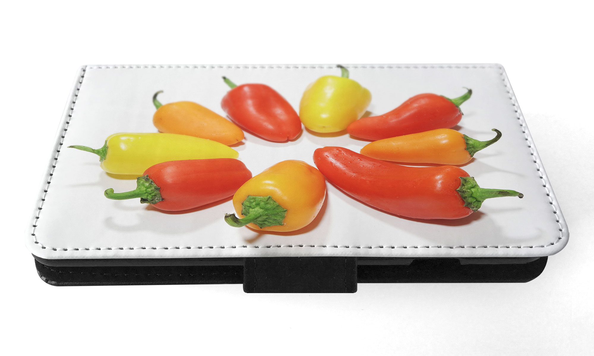 FLIP CASE FOR SAMSUNG GALAXY|YELLOW, RED AND ORANGE CAPSICUM - Picture 43 of 120