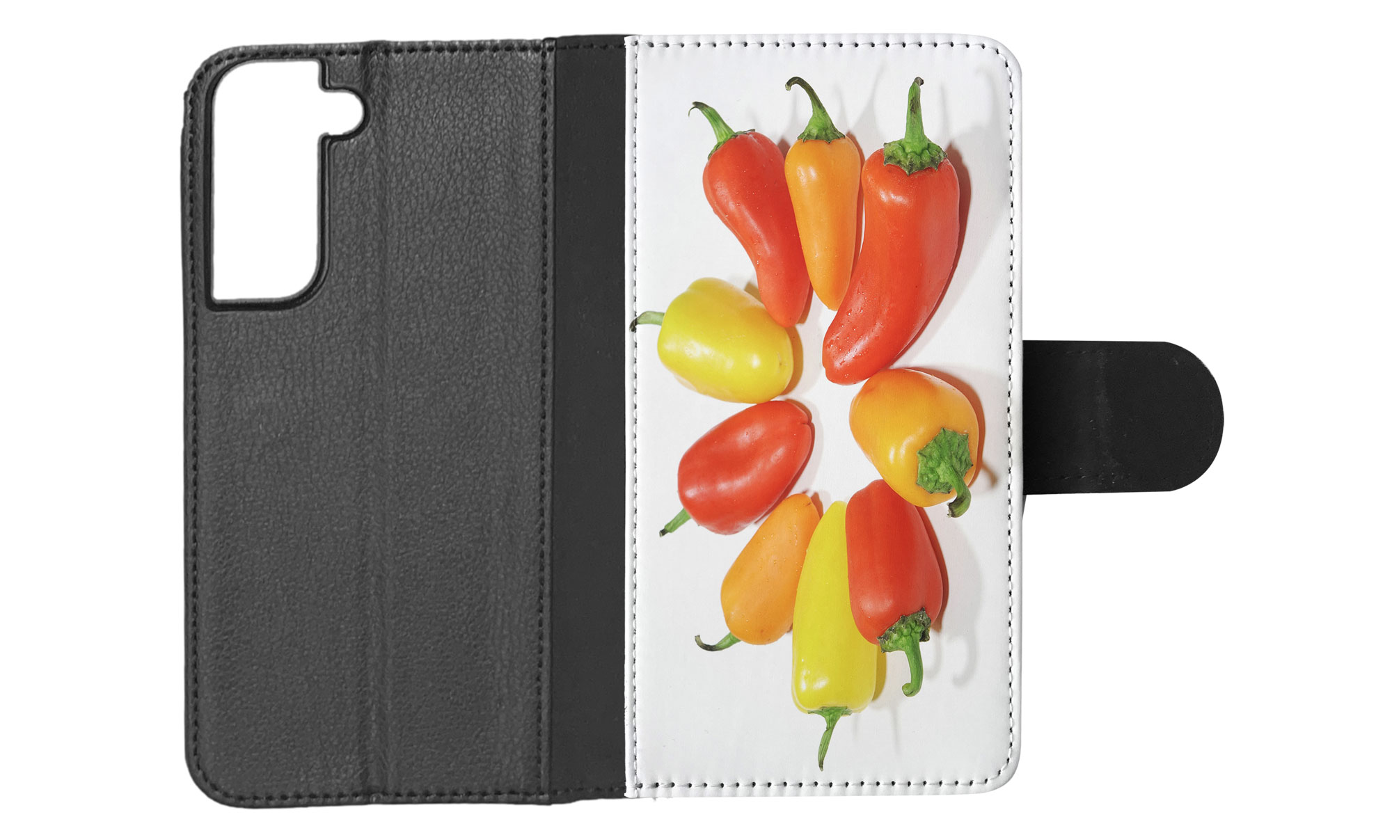 FLIP CASE FOR SAMSUNG GALAXY|YELLOW, RED AND ORANGE CAPSICUM - Picture 44 of 120