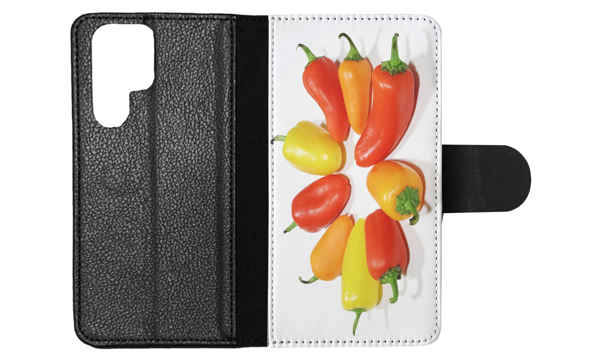 FLIP CASE FOR SAMSUNG GALAXY|YELLOW, RED AND ORANGE CAPSICUM - Picture 39 of 120