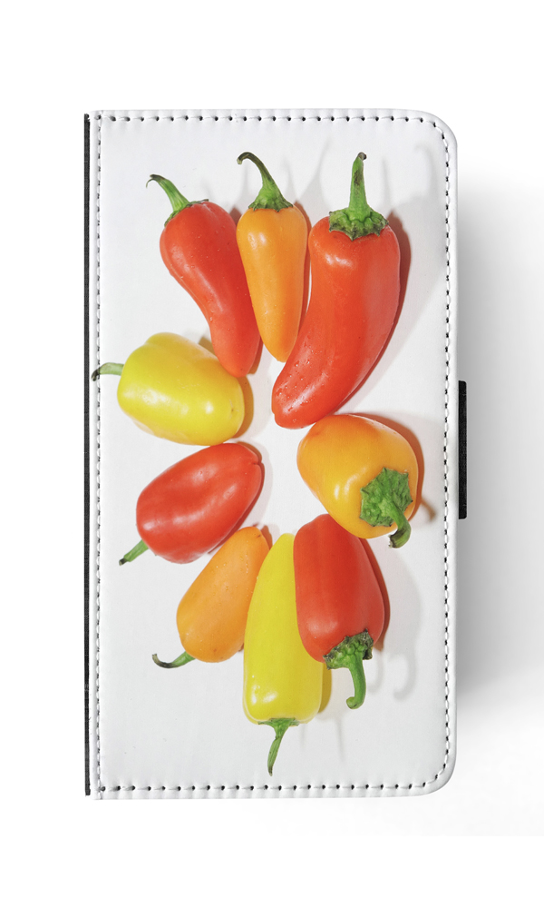 FLIP CASE FOR SAMSUNG GALAXY|YELLOW, RED AND ORANGE CAPSICUM - Picture 117 of 120