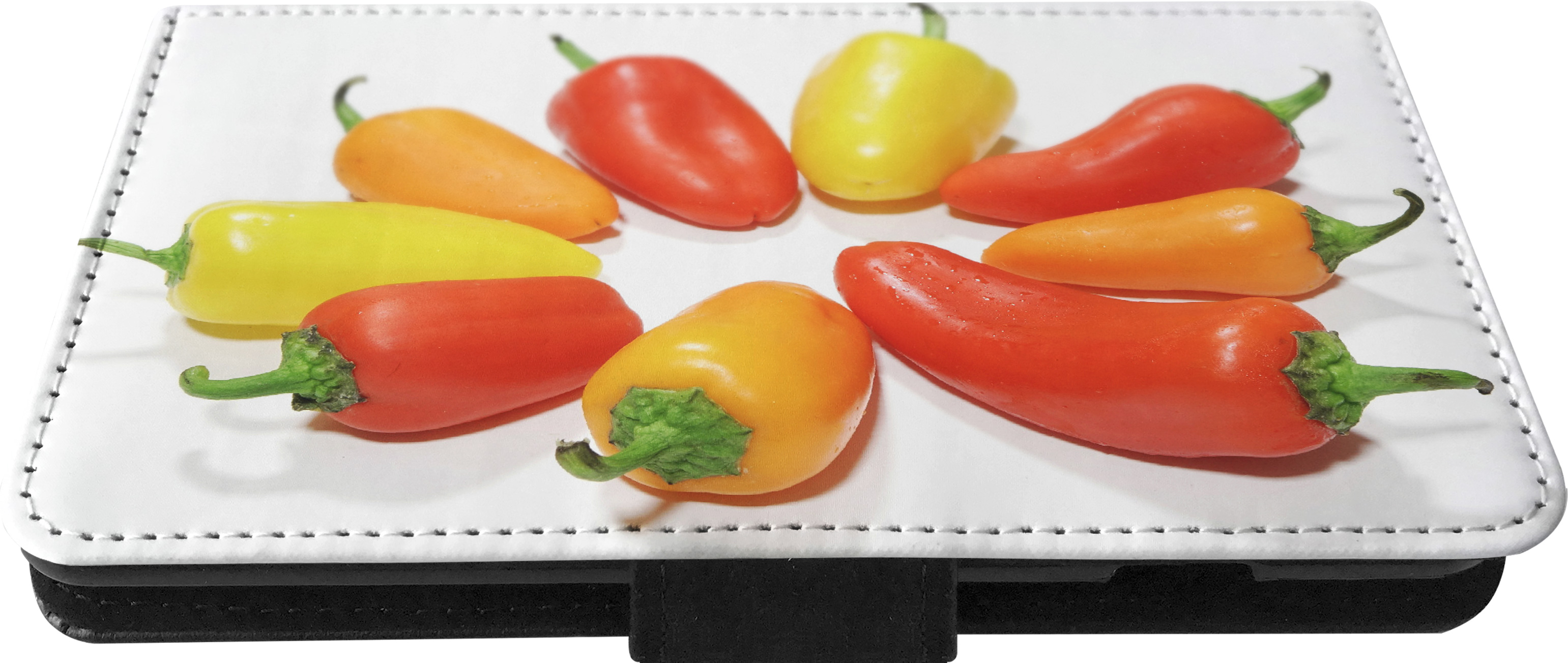 FLIP CASE FOR SAMSUNG GALAXY|YELLOW, RED AND ORANGE CAPSICUM - Picture 13 of 120