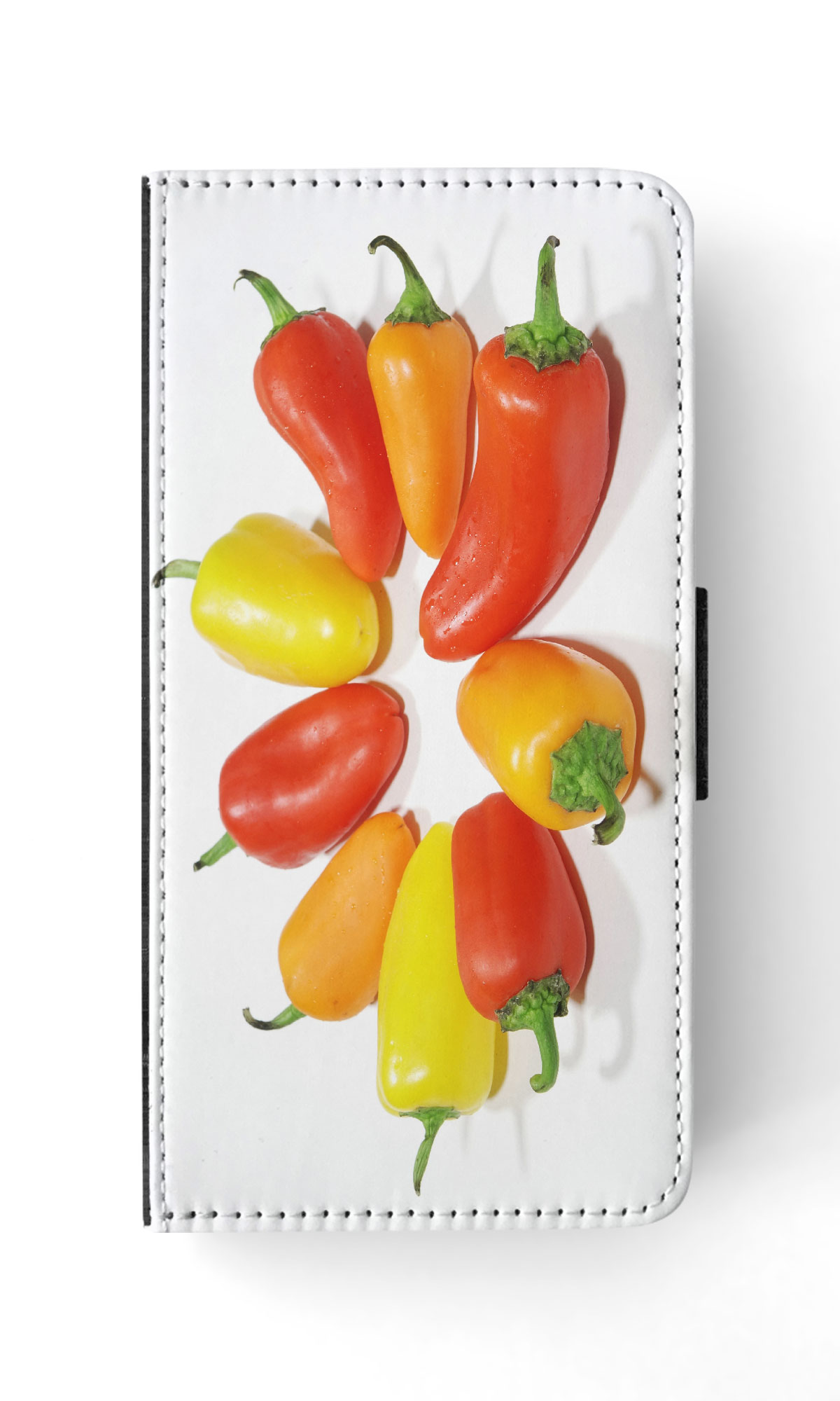 FLIP CASE FOR SAMSUNG GALAXY|YELLOW, RED AND ORANGE CAPSICUM - Picture 32 of 120