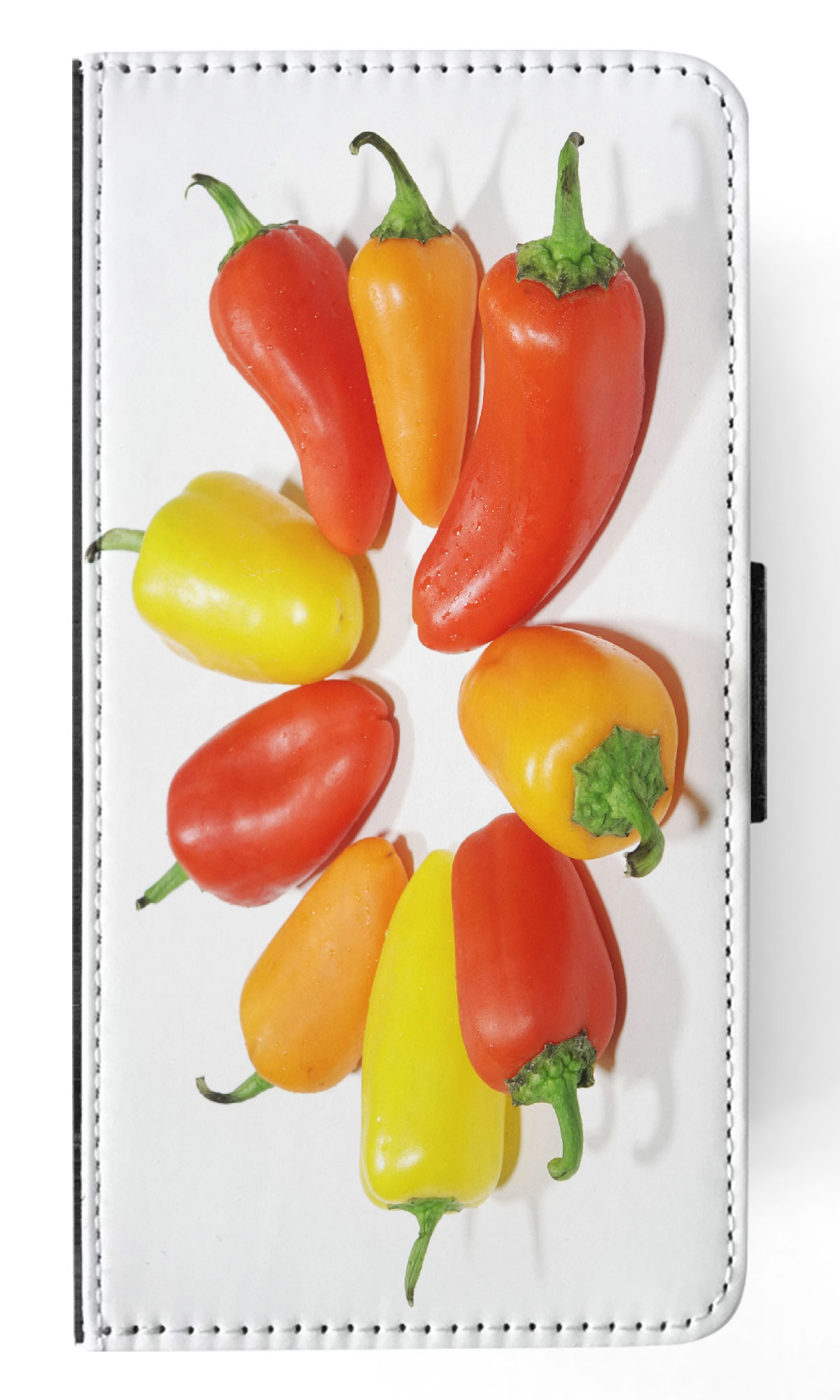 FLIP CASE FOR SAMSUNG GALAXY|YELLOW, RED AND ORANGE CAPSICUM - Picture 22 of 120