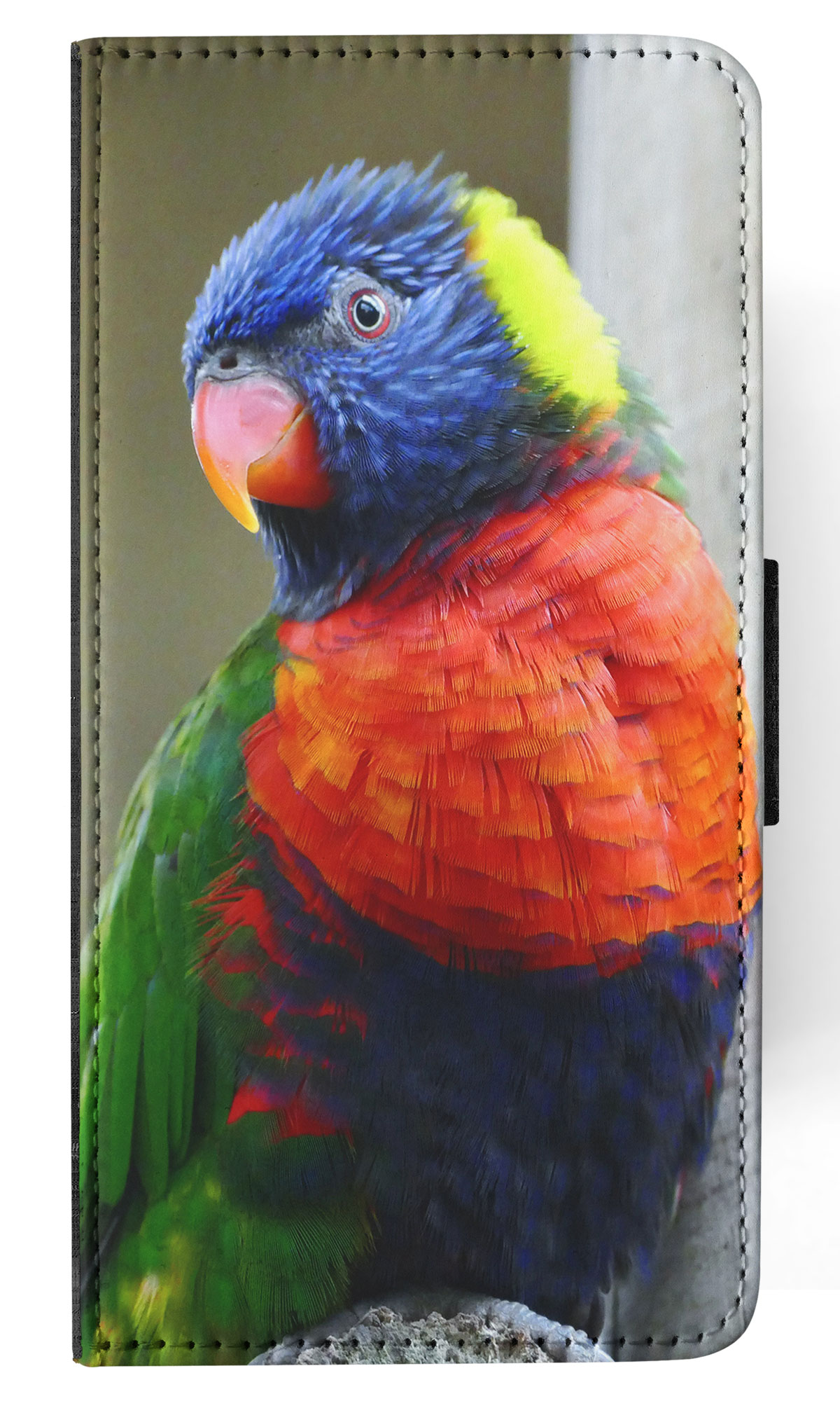 FLIP CASE FOR SAMSUNG GALAXY|COLORFUL RAINBOW BIRD PARROT 356 - Picture 57 of 120