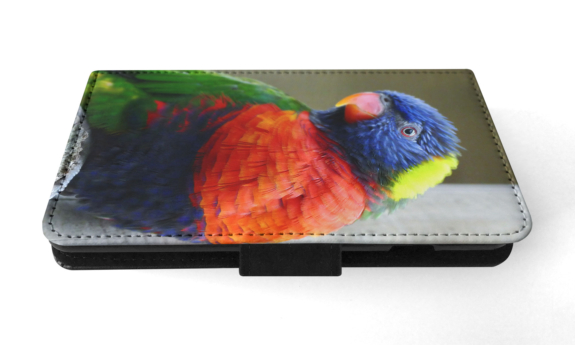 FLIP CASE FOR SAMSUNG GALAXY|COLORFUL RAINBOW BIRD PARROT 356 - Picture 48 of 120