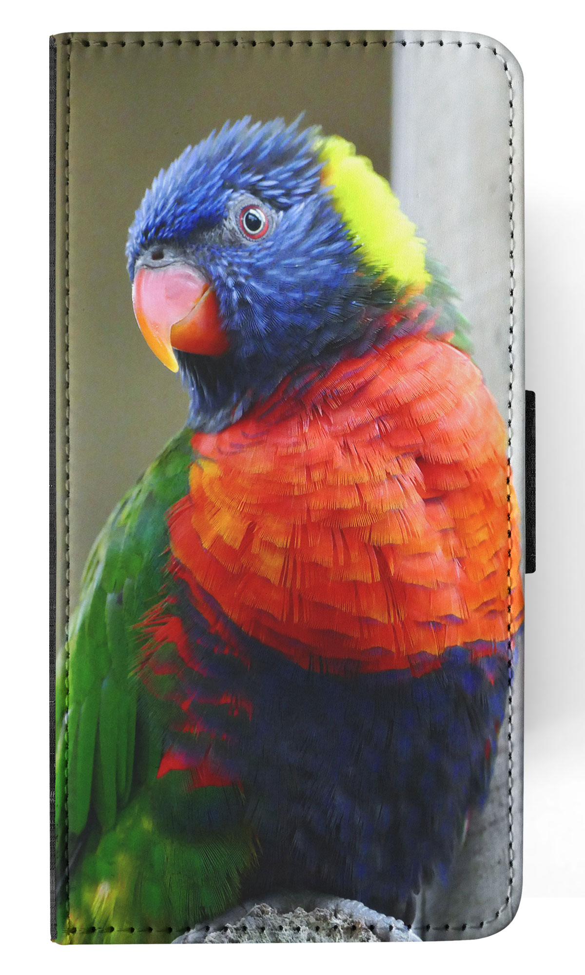 FLIP CASE FOR SAMSUNG GALAXY|COLORFUL RAINBOW BIRD PARROT 356 - Picture 42 of 120
