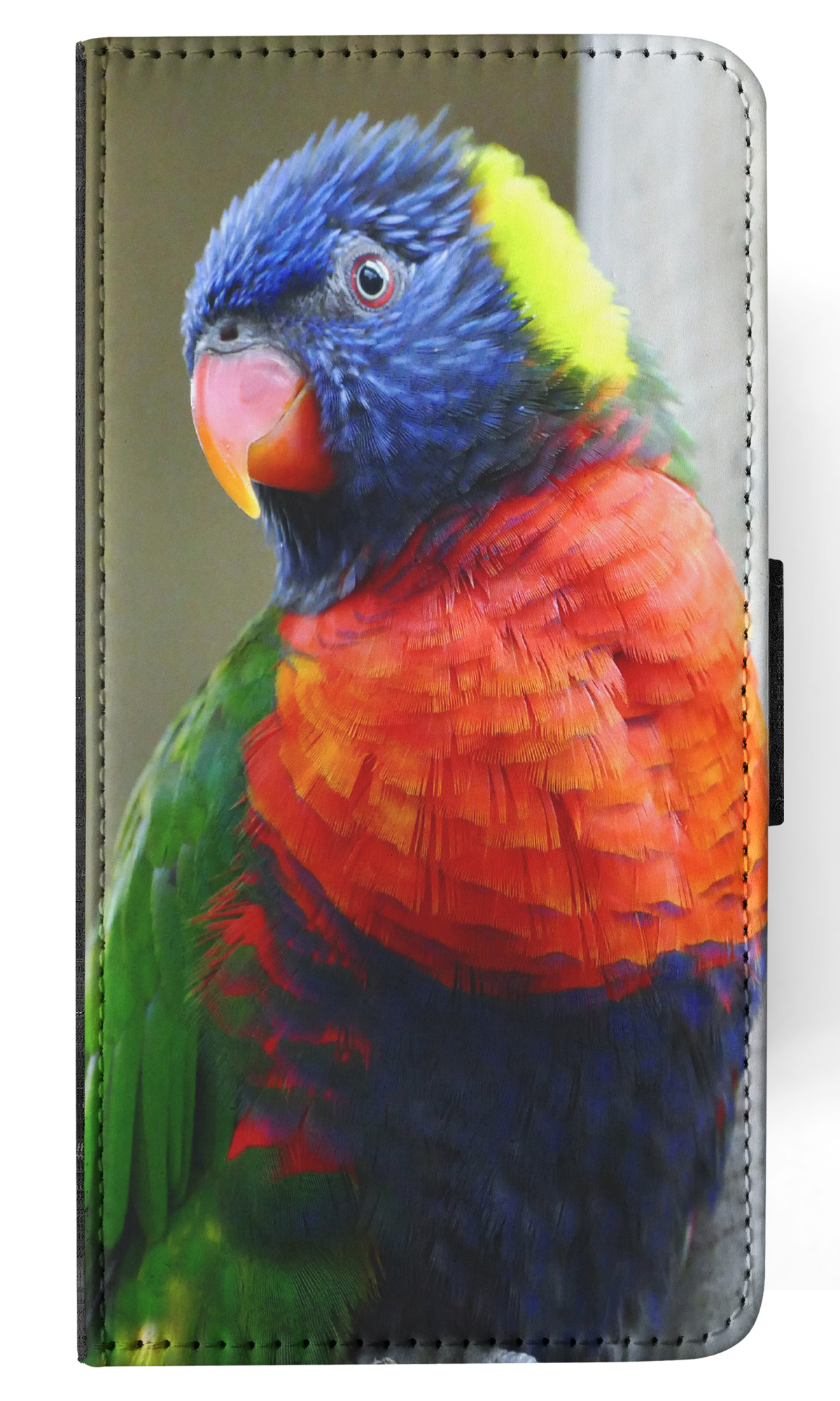 FLIP CASE FOR SAMSUNG GALAXY|COLORFUL RAINBOW BIRD PARROT 356 - Picture 12 of 120