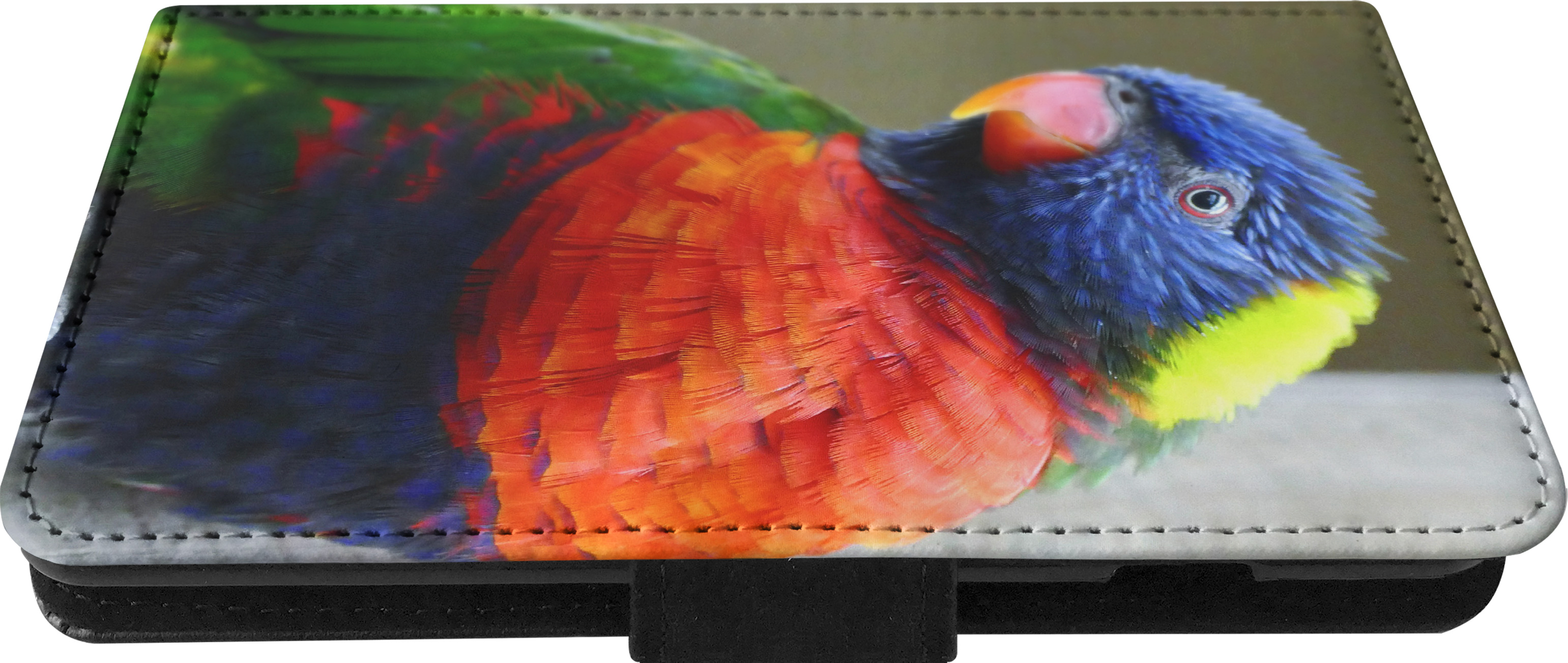 FLIP CASE FOR SAMSUNG GALAXY|COLORFUL RAINBOW BIRD PARROT 356 - Picture 13 of 120