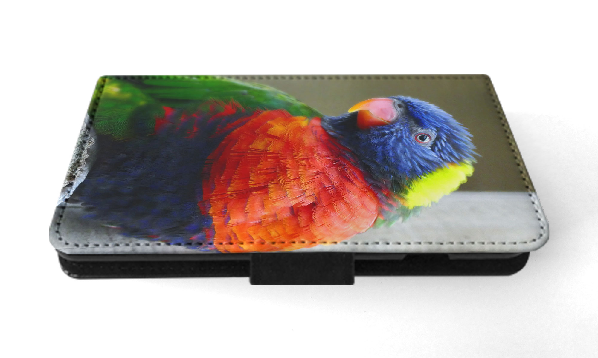 FLIP CASE FOR SAMSUNG GALAXY|COLORFUL RAINBOW BIRD PARROT 356 - Picture 33 of 120