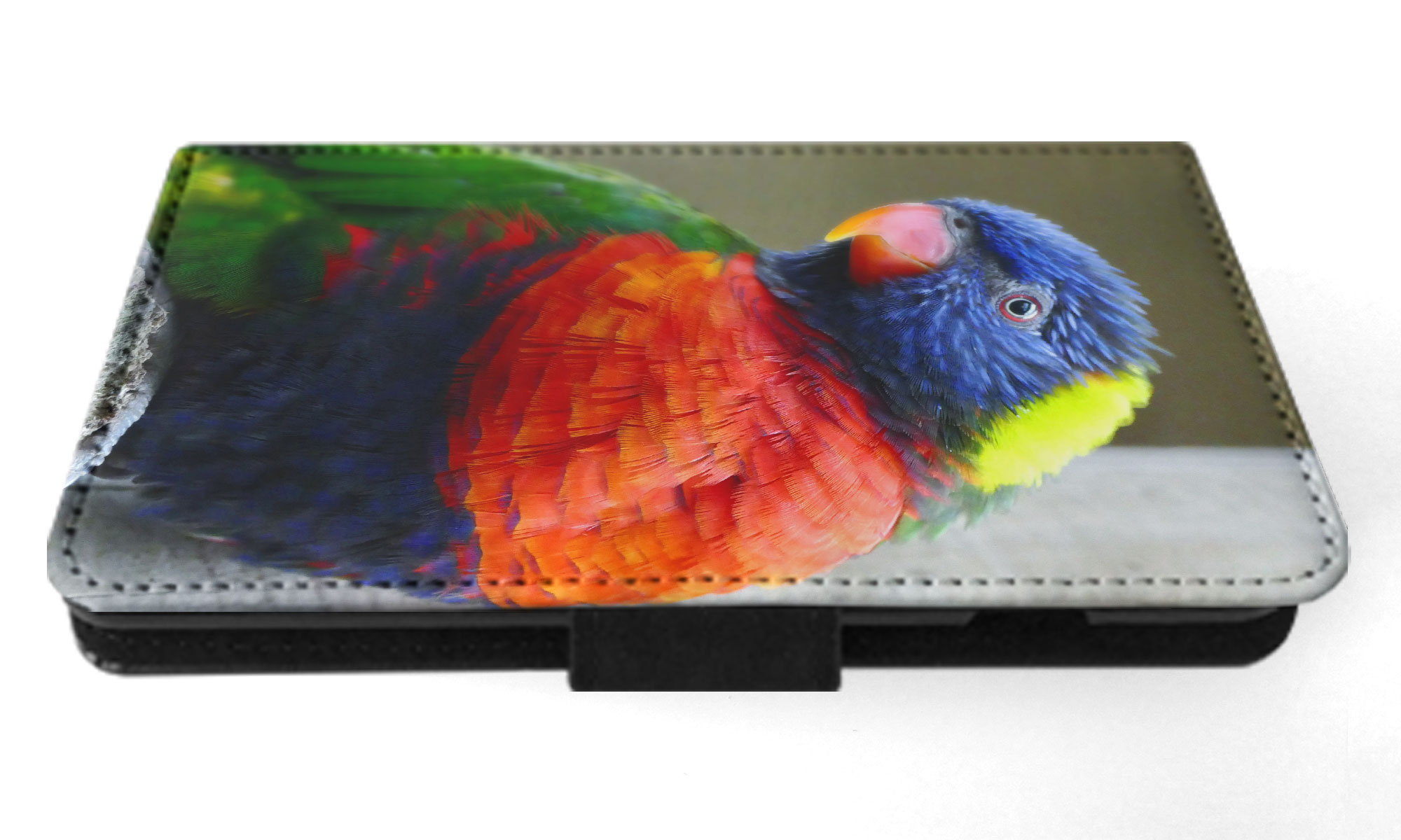 FLIP CASE FOR SAMSUNG GALAXY|COLORFUL RAINBOW BIRD PARROT 356 - Picture 28 of 120