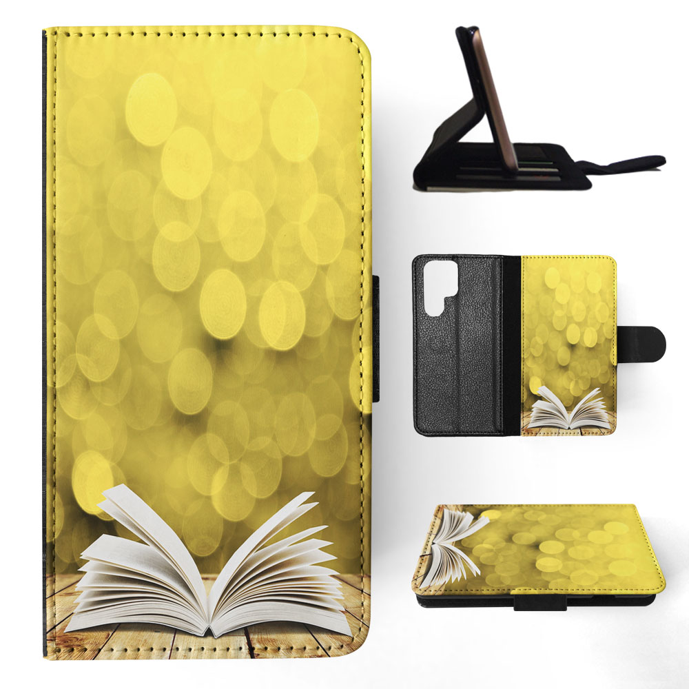 FLIP CASE FOR SAMSUNG GALAXY|COOL BOOK NERD LOVER