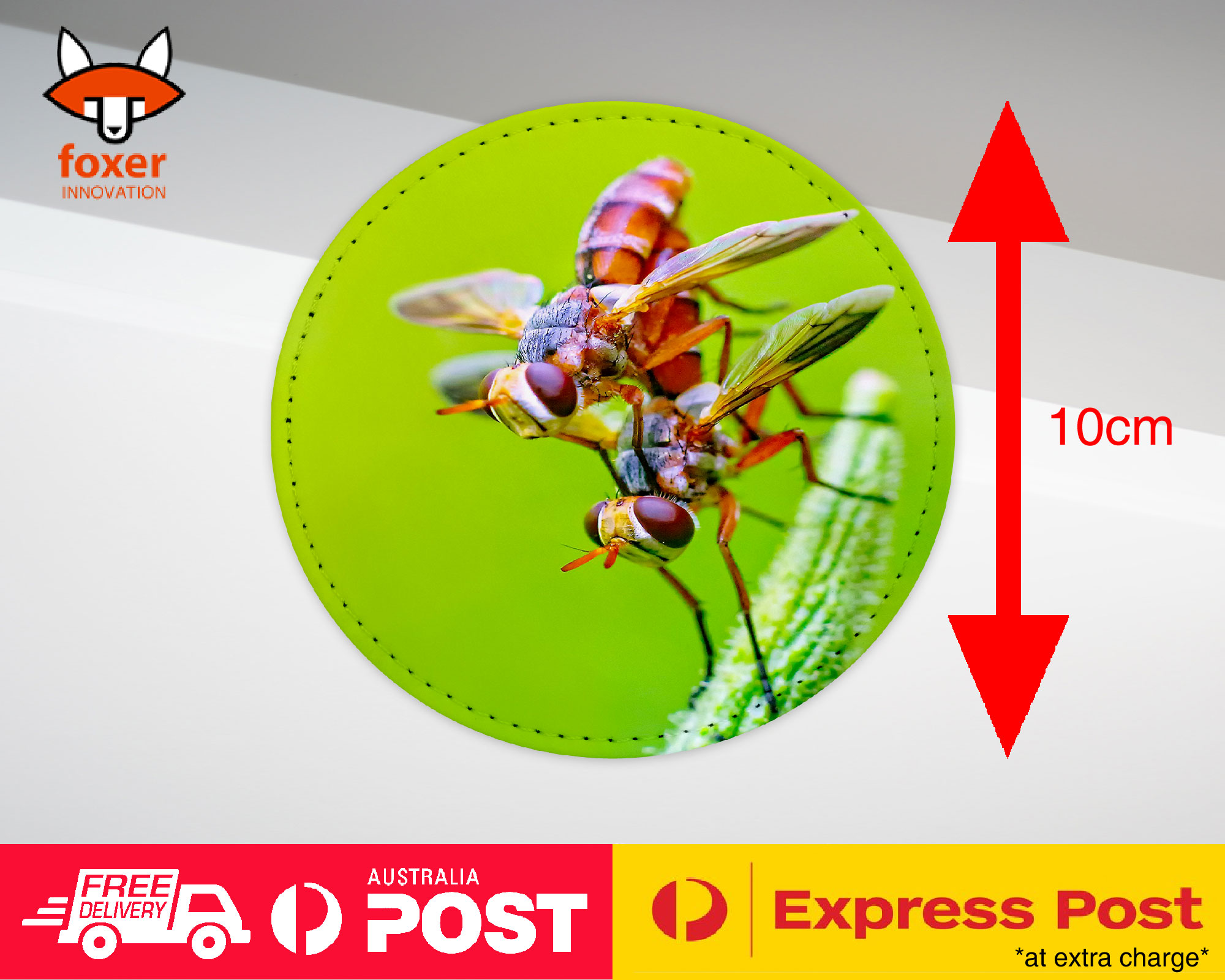 COASTER COFFEE DRINKING MAT|FUNNY MOSQUITO FLY INSECT MATING