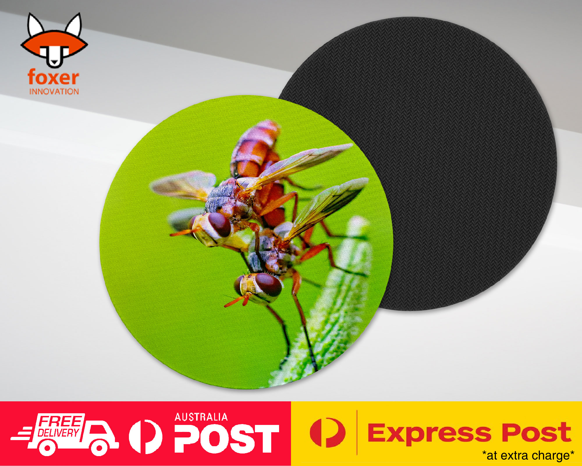 COASTER COFFEE DRINKING MAT|FUNNY MOSQUITO FLY INSECT MATING