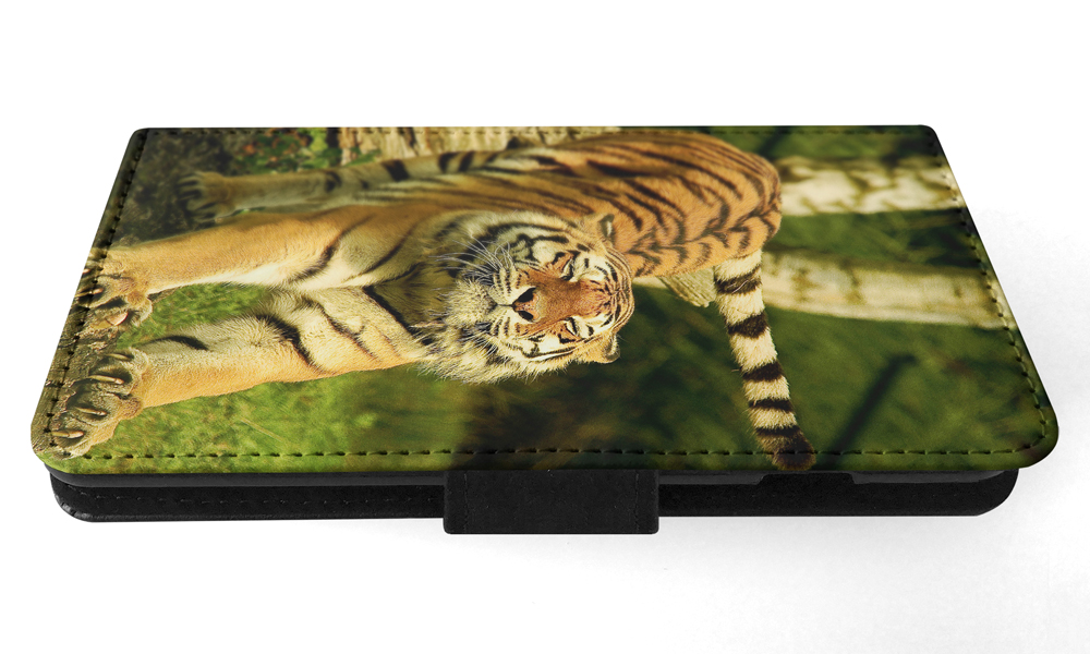 FLIP CASE FOR SAMSUNG GALAXY|CUTE FUNNY TIGER STRETCHING - Picture 108 of 120