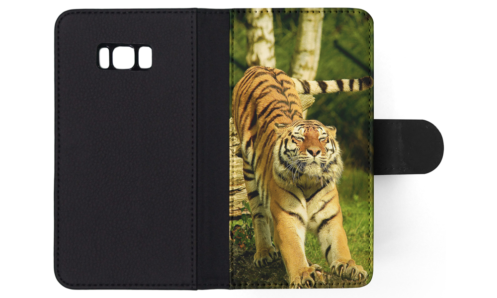 FLIP CASE FOR SAMSUNG GALAXY|CUTE FUNNY TIGER STRETCHING - Picture 104 of 120