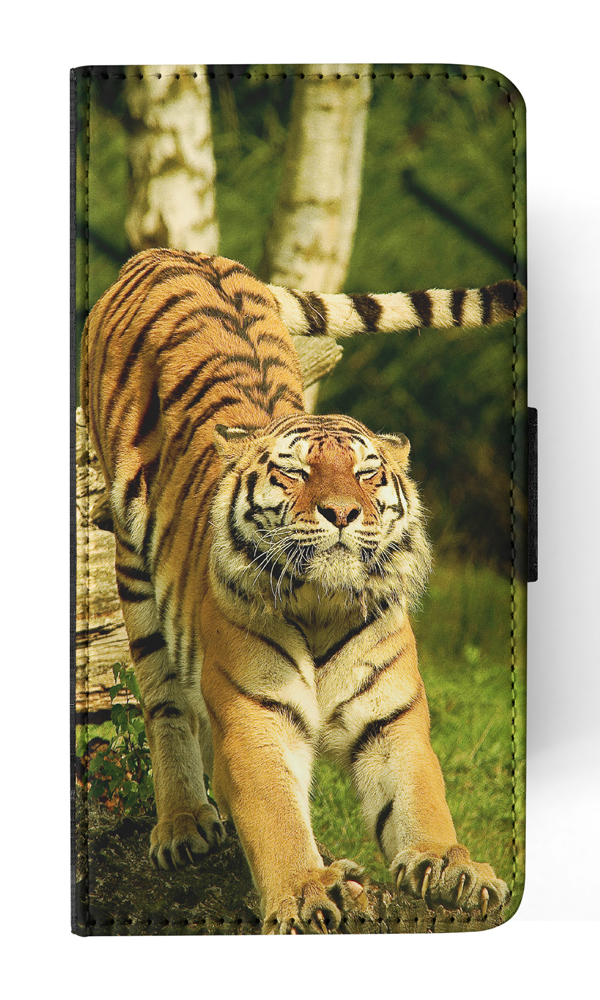 FLIP CASE FOR SAMSUNG GALAXY|CUTE FUNNY TIGER STRETCHING - Picture 87 of 120