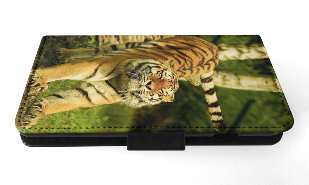 FLIP CASE FOR SAMSUNG GALAXY|CUTE FUNNY TIGER STRETCHING - Picture 88 of 120