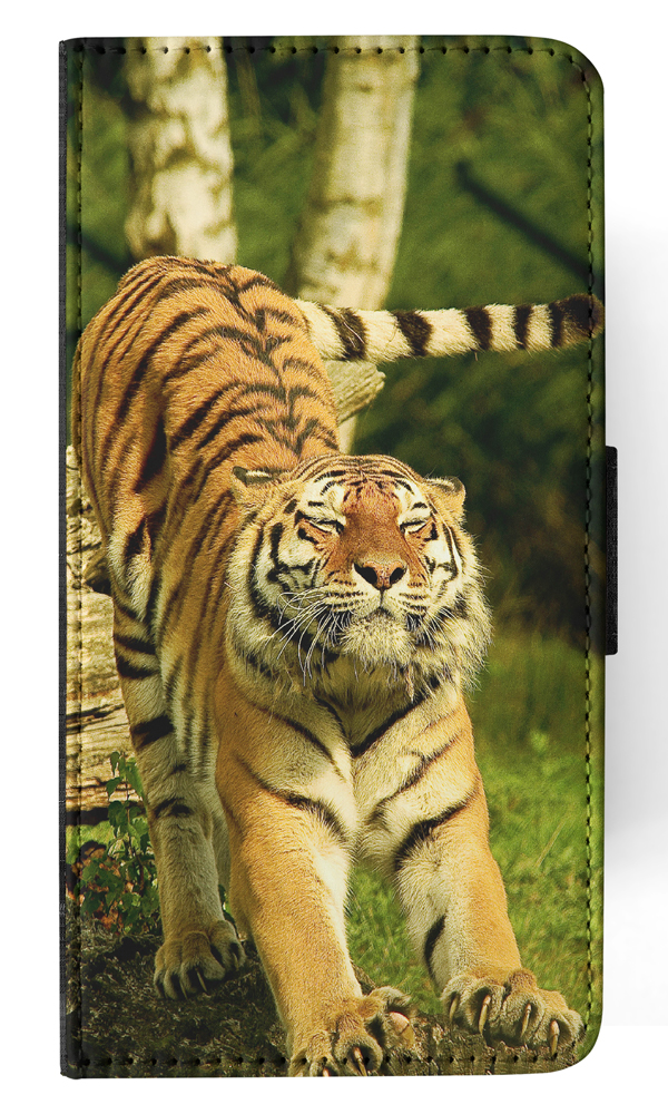 FLIP CASE FOR SAMSUNG GALAXY|CUTE FUNNY TIGER STRETCHING - Picture 92 of 120