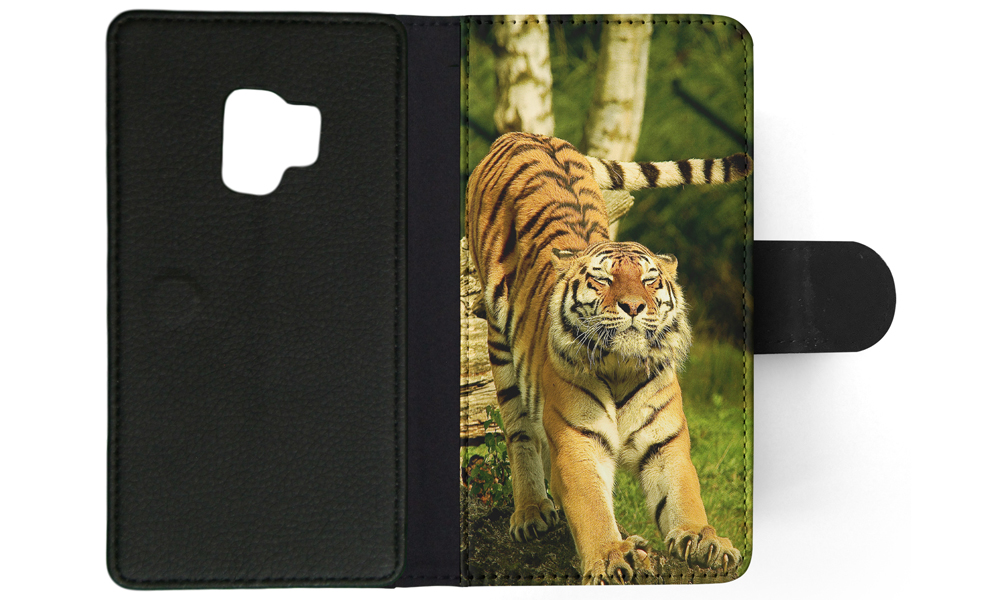 FLIP CASE FOR SAMSUNG GALAXY|CUTE FUNNY TIGER STRETCHING - Picture 94 of 120