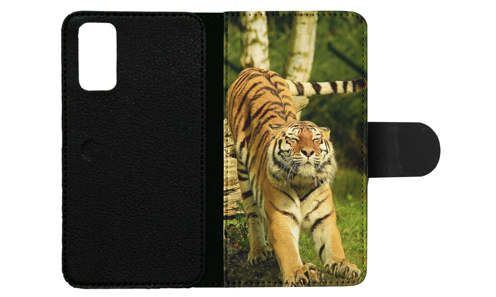 FLIP CASE FOR SAMSUNG GALAXY|CUTE FUNNY TIGER STRETCHING - Picture 79 of 120