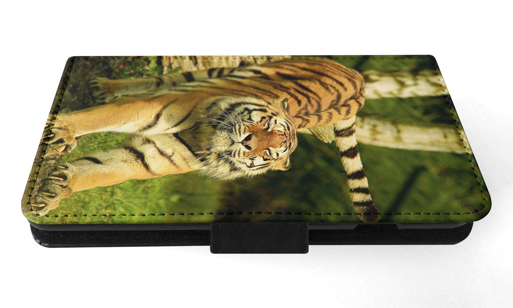 FLIP CASE FOR SAMSUNG GALAXY|CUTE FUNNY TIGER STRETCHING - Picture 73 of 120