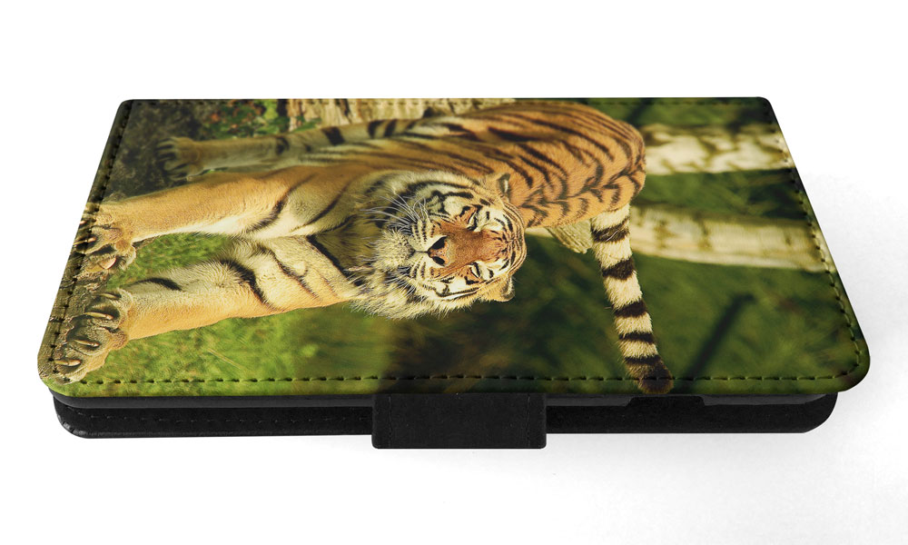 FLIP CASE FOR SAMSUNG GALAXY|CUTE FUNNY TIGER STRETCHING - Picture 63 of 120