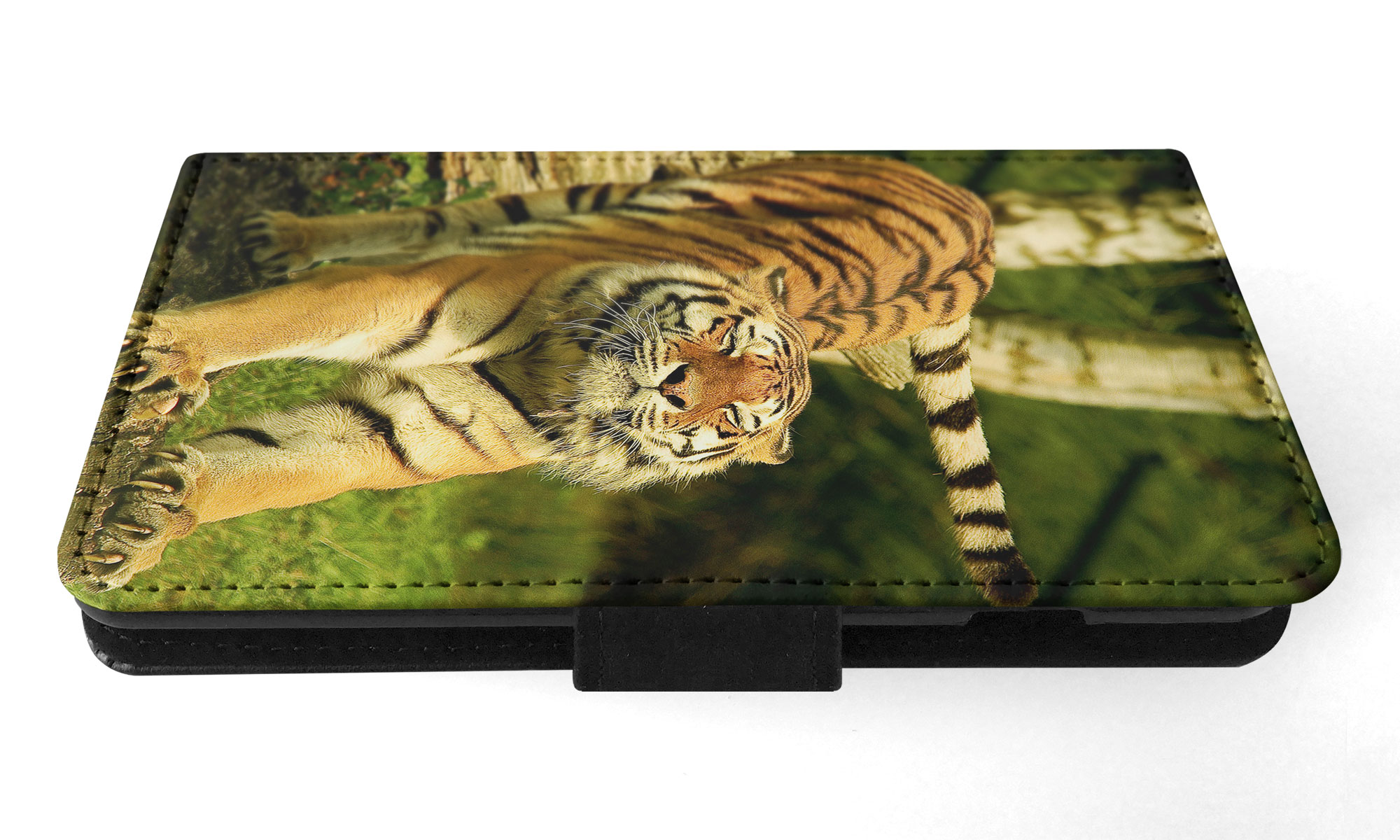 FLIP CASE FOR SAMSUNG GALAXY|CUTE FUNNY TIGER STRETCHING - Picture 58 of 120