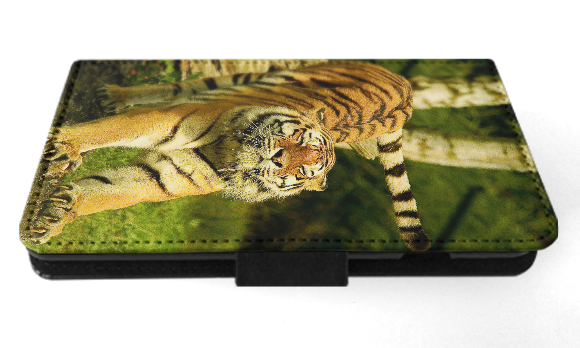 FLIP CASE FOR SAMSUNG GALAXY|CUTE FUNNY TIGER STRETCHING - Picture 28 of 120