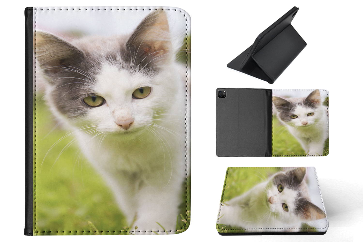 FUNDA FUNDA PARA APPLE IPAD|CAT GATITO ANIMAL FELINO - Imagen 36 de 55