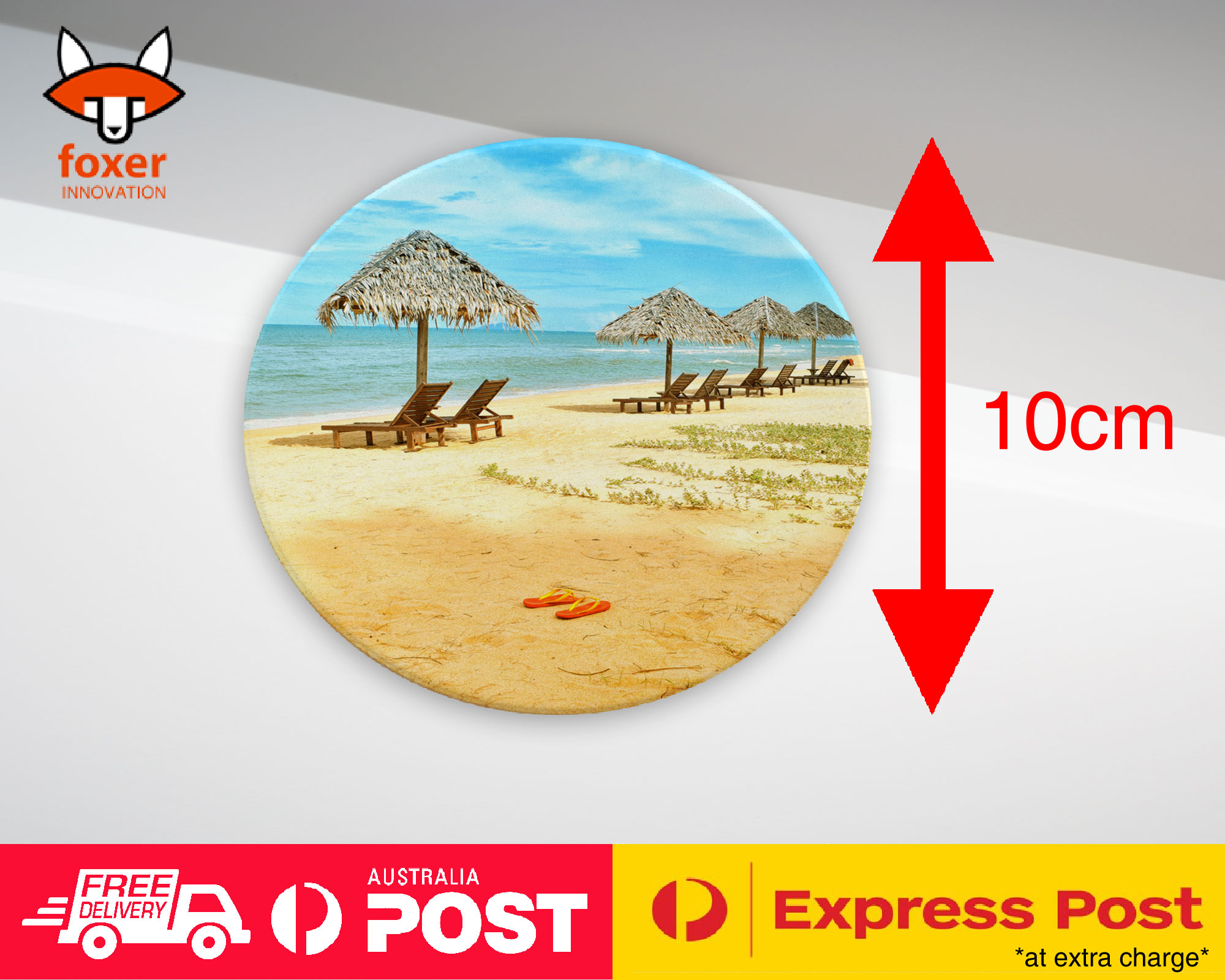 COASTER COFFEE DRINKING MAT|BEAUTIFUL BEACH SUMMER RELAX