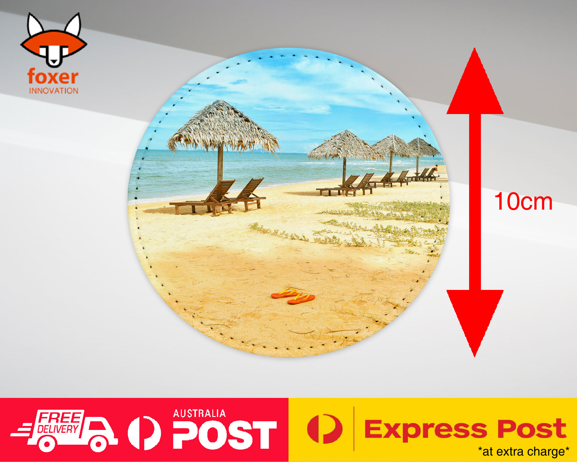 COASTER COFFEE DRINKING MAT|BEAUTIFUL BEACH SUMMER RELAX