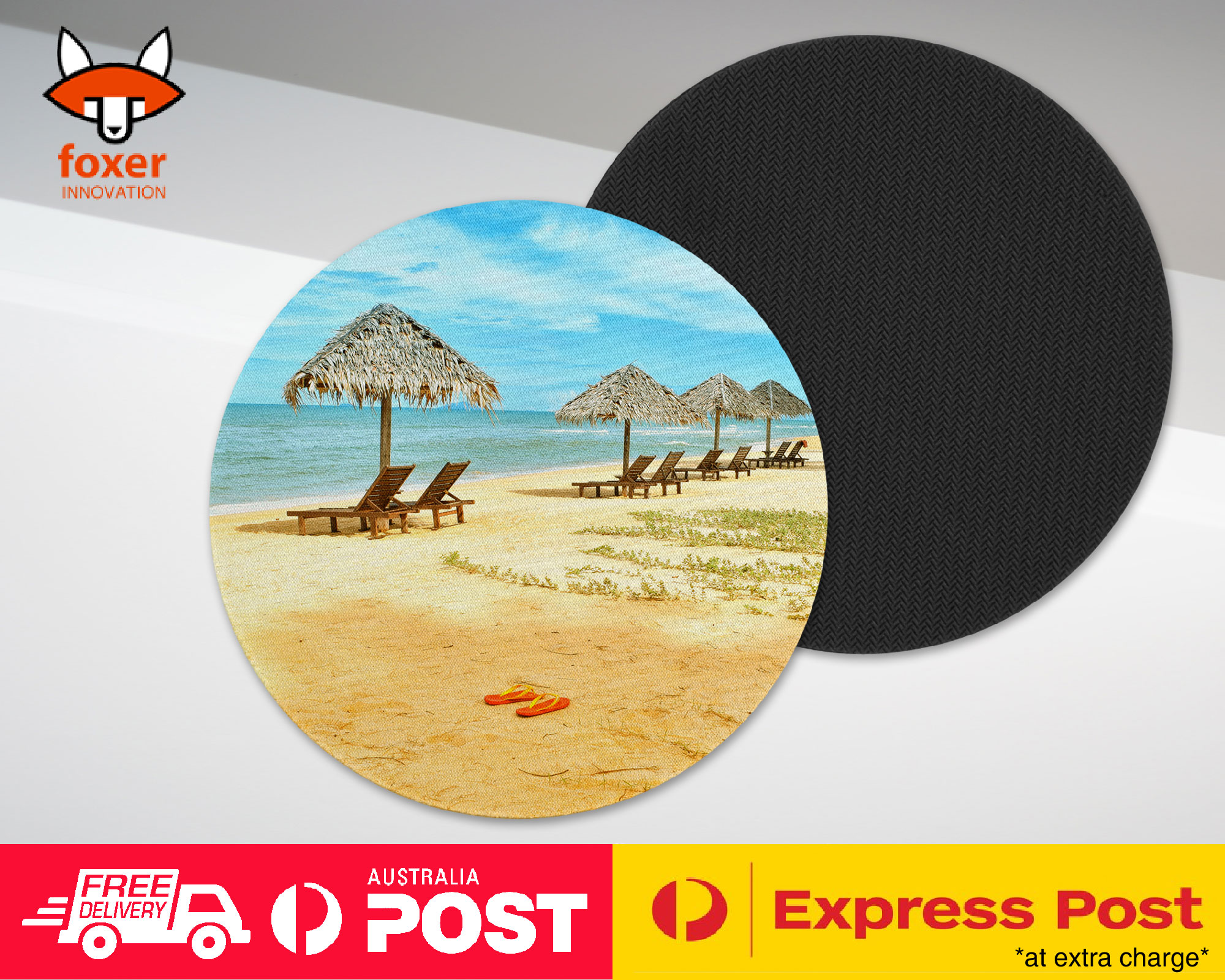 COASTER COFFEE DRINKING MAT|BEAUTIFUL BEACH SUMMER RELAX